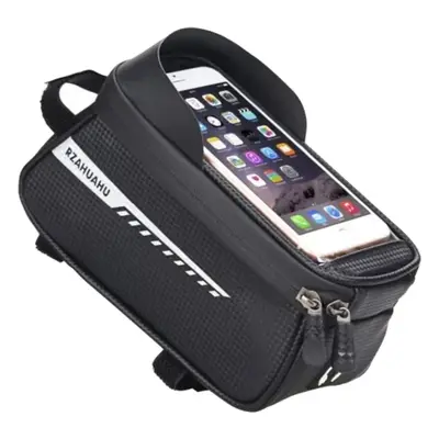 Fatbike met accessoires zoals tas en spatborden
