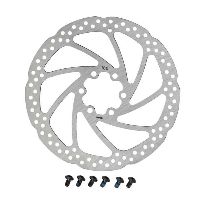 Remschijf 160 mm 6-gaats — OUXI V8, QMWheel V20, 7GO