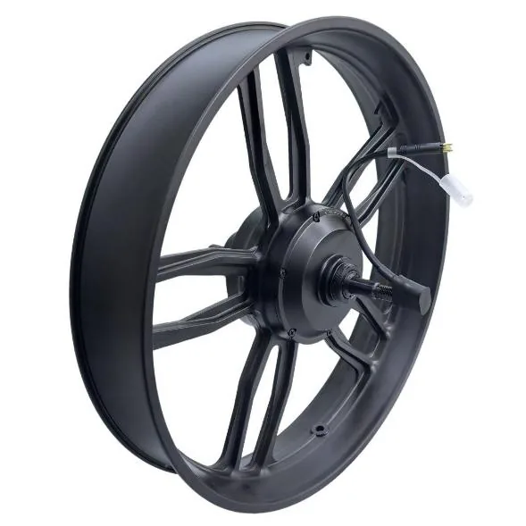 Motorwiel 20 inch 48V 250W – OUXI V8 (zwarte stekker, kabel rechts)