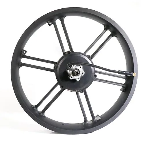 Motorwiel 20 inch 48V 500W – OUXI V8 (zwarte stekker, links, GT)