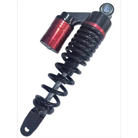 Achterdemper rood 290 mm – OUXI V8 Pro, V8 Ultra (24 inch)
