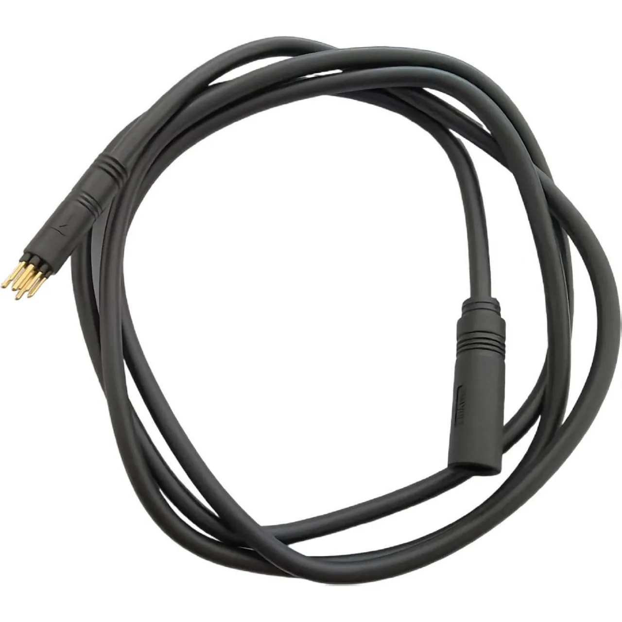Motorkabel verlengstuk 1.6 m zwarte stekker – QMWheel V20, OUXI V20