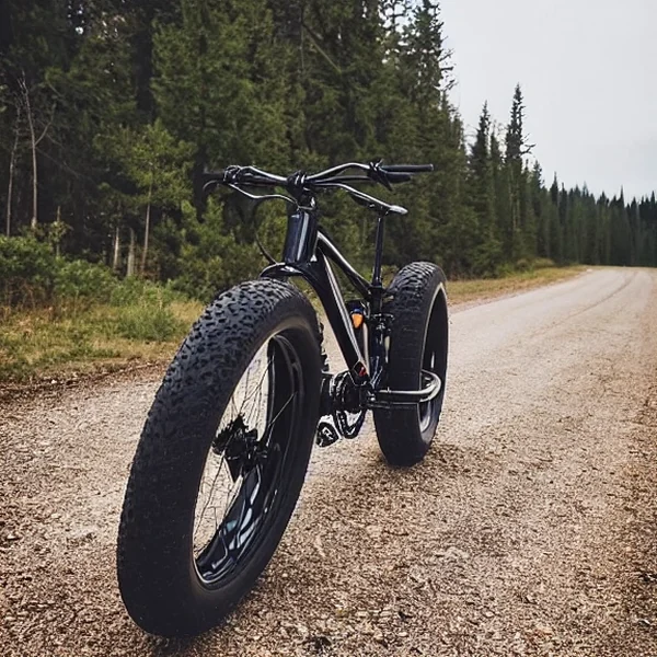 Fatbike-avontuur in het bos